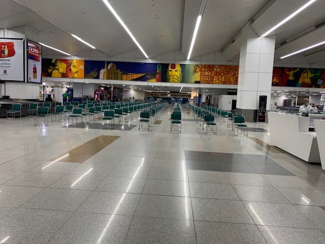 New Delhi airport